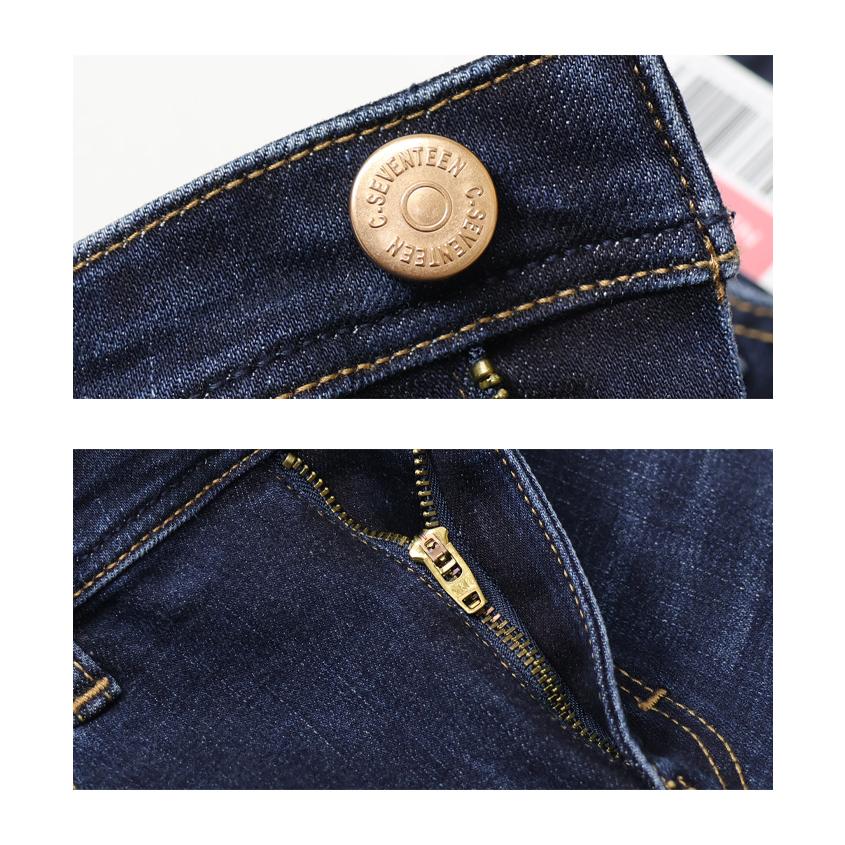 C17 C-SEVENTEEN CB345 ベーシック ワイド デニム ジーンズ ストレッチ シーセブンティーン 送料無料 レディース | C17 | 12