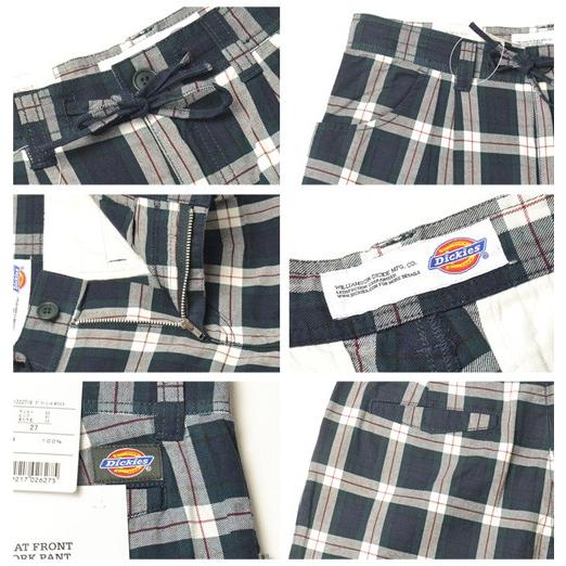 50％OFF SALE ディッキーズ Dickies レディース チェック柄 ショーツ ホットパンツ 総柄 ショートパンツ 特価 1222716 | Dickies | 04