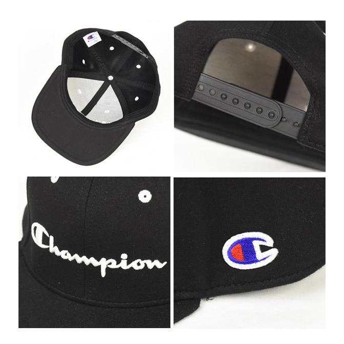 Champion チャンピオン スウェット ロゴ刺繍 ストレートキャップ メンズ レディース ユニセックス ベースボールキャップ キャップ 帽子 581-003A | NEW ERA | 04