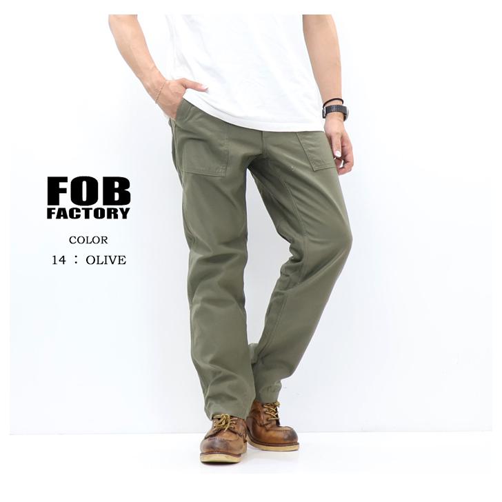 FOB FACTORY（エフオービーファクトリー） BAKER PANTS ベイカーパンツ