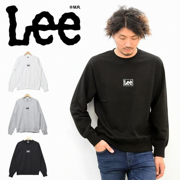 Lee リー ミニロゴプリント スウェット トレーナー メンズ レディース