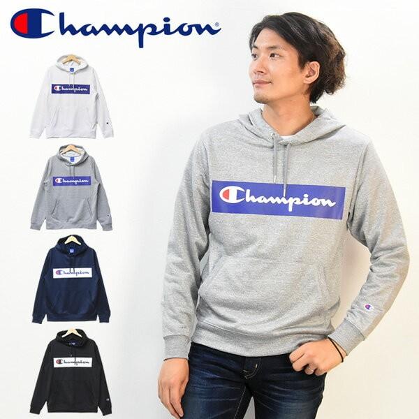 Champion SALE チャンピオン ボックスロゴプリント スウェット