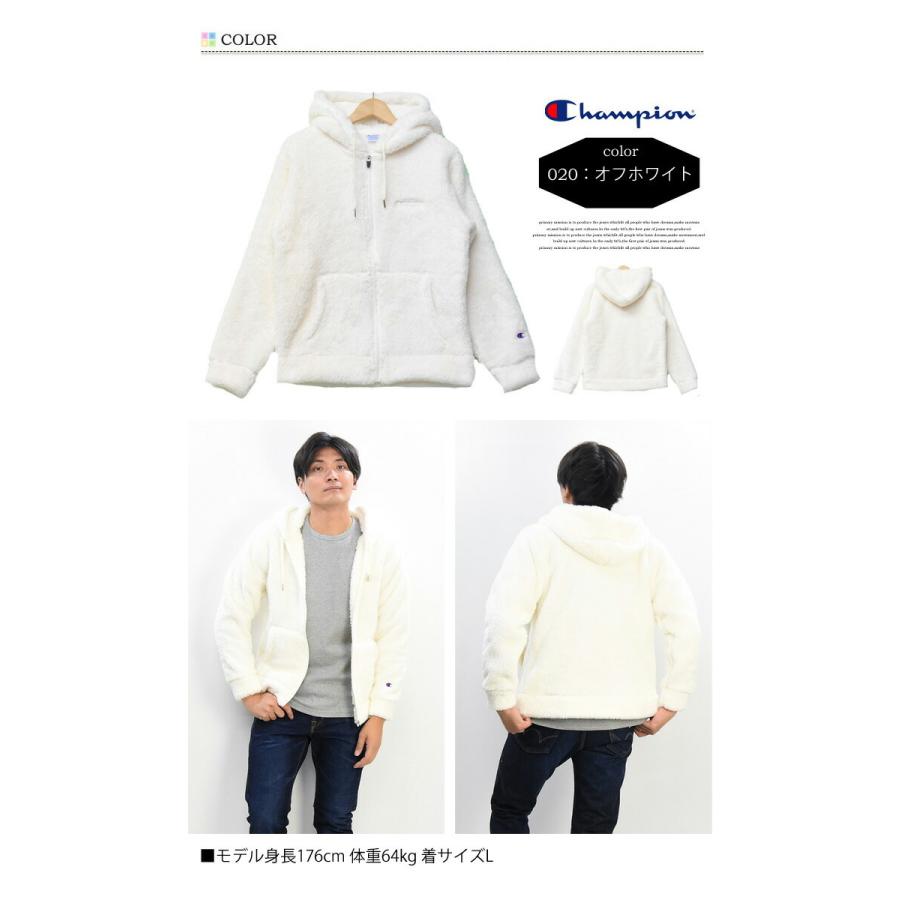 Champion チャンピオン ボア フリース フルジップパーカー ジップパーカー メンズ レディース ユニセックス C3 L615 Rex One 通販 Yahoo ショッピング