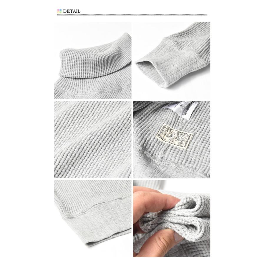 Healthknit（ヘルスニット） スーパーヘビーワッフル タートルネック