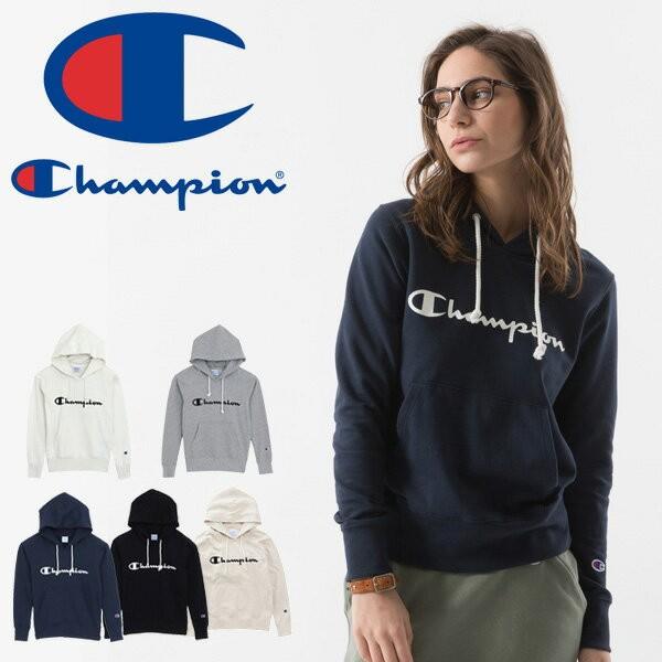 SALE セール Champion チャンピオン レディース ロゴプリント プルオーバー スウェットパーカープルパーカー 裏毛スウェット ウィメンズ 定番 CW-K111 | Champion