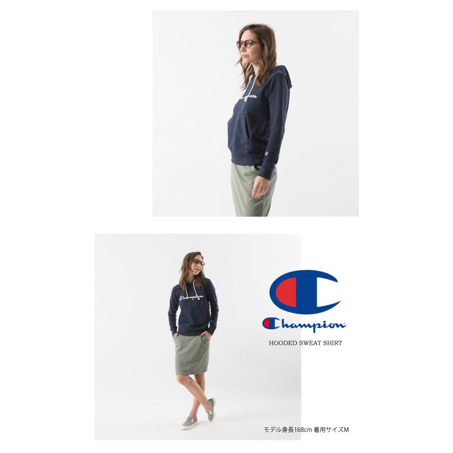 SALE セール Champion チャンピオン レディース ロゴプリント プルオーバー スウェットパーカープルパーカー 裏毛スウェット ウィメンズ 定番 CW-K111 | Champion | 04