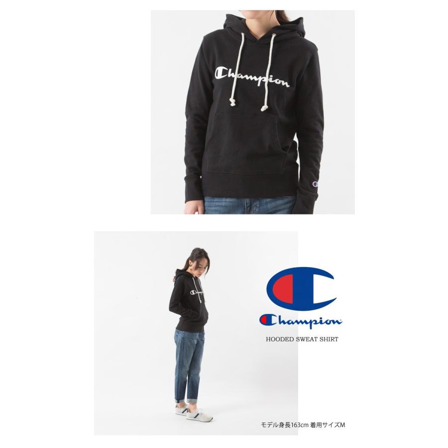 SALE セール Champion チャンピオン レディース ロゴプリント プルオーバー スウェットパーカープルパーカー 裏毛スウェット ウィメンズ 定番 CW-K111 | Champion | 05