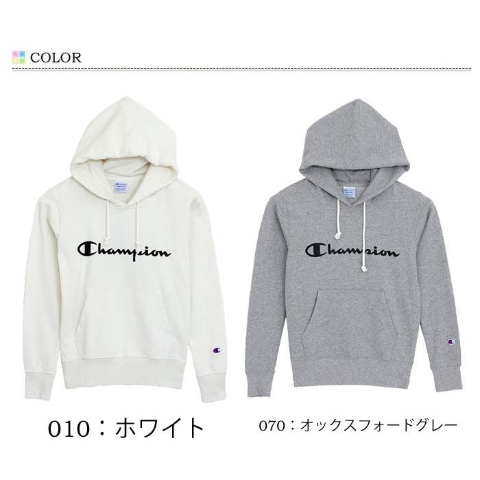 SALE セール Champion チャンピオン レディース ロゴプリント プルオーバー スウェットパーカープルパーカー 裏毛スウェット ウィメンズ 定番 CW-K111 | Champion | 08