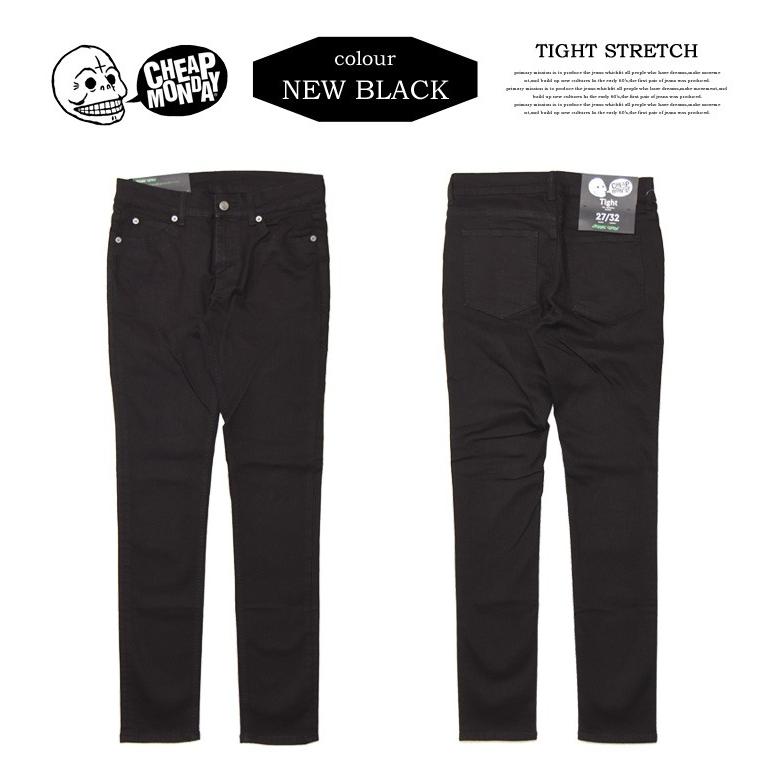 Cheap Monday チープマンデー Tight New Black スキニー ストレッチデニム タイト ニューブラック メンズ 黒スキニー 送料無料 Rex One 通販 Yahoo ショッピング