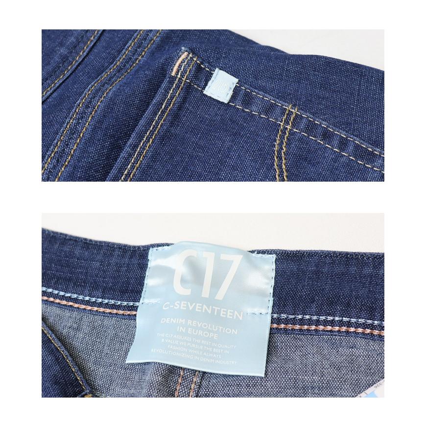 C17（シーセブンティーン） レディース カプリパンツ ストレッチ