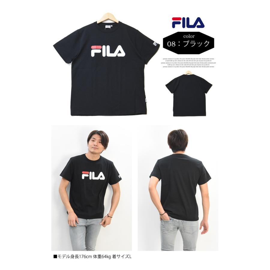 Fila フィラ ロゴプリント 半袖 Tシャツ メンズ レディース ユニセックス プリントｔシャツ ロゴｔシャツ 半t 半袖ｔシャツ Fm47 Rex One 通販 Yahoo ショッピング