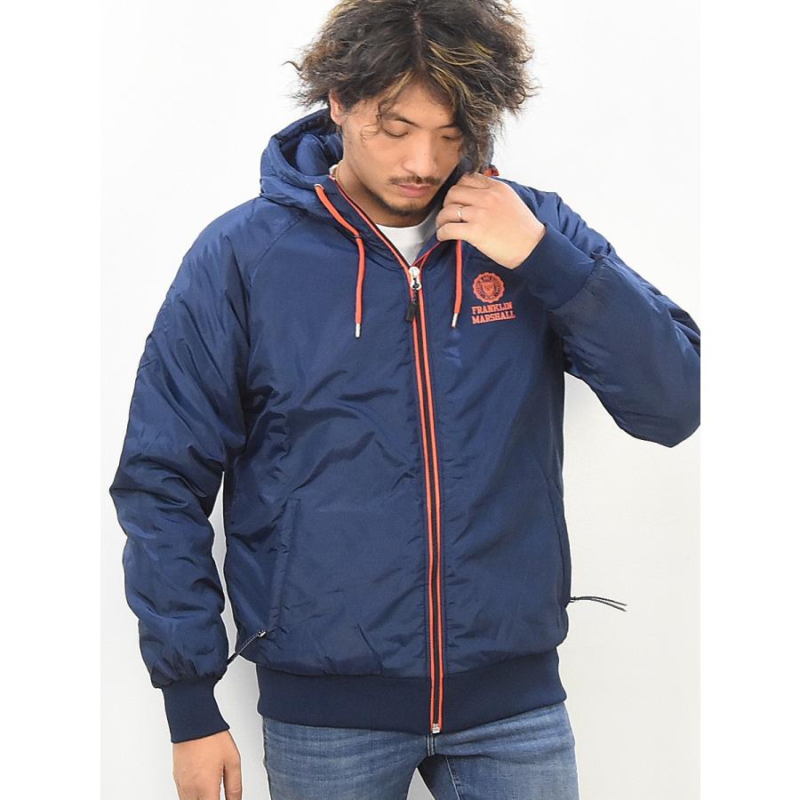 Sale Franklin Marshall フランクリンマーシャル 中綿ジャケット アウター ロゴプリント 5003 Jkmf542an Rex One 通販 Yahoo ショッピング