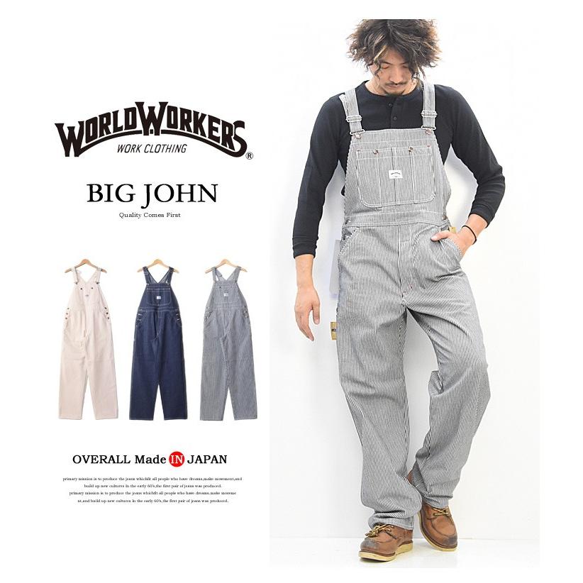 Big John BIG JOHN ビッグジョン WORLD WORKERS OVERALL Big John BIG JOHN ビッグジョン WORLD WORKERS OVERALL