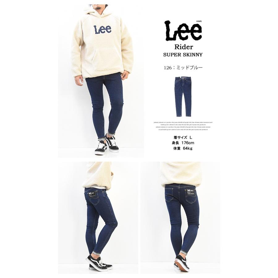 Lee リー Rider スーパースキニー ストレッチデニム ジーンズ 日本製 メンズ タイト スリム 送料無料 Lm0613 126 Rex One 通販 Yahoo ショッピング