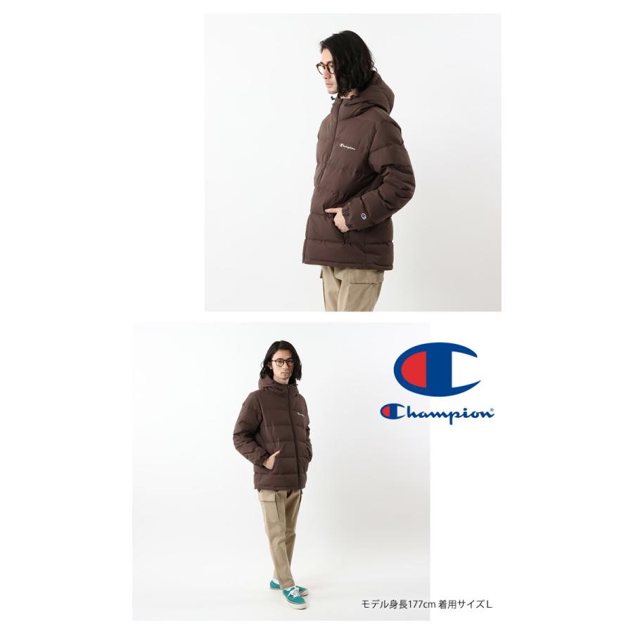 Champion SALE セール チャンピオン BASIC フーデッド ダウン 