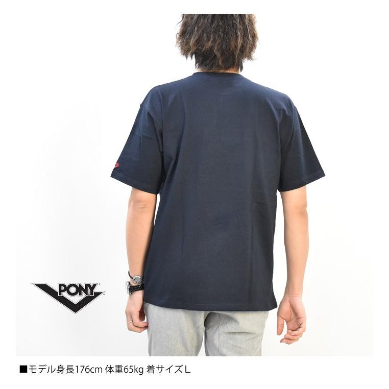 SALE セール PONY ポニー サガラ刺繍 ロゴ 半袖 Tシャツ USAコットン 半T ボックスロゴ 半袖Tシャツ ロゴ刺繍 ロゴTシャツ P1914001 | GRAMICCI | 06