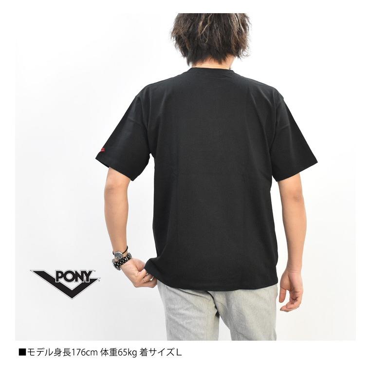 SALE セール PONY ポニー サガラ刺繍 ロゴ 半袖 Tシャツ USAコットン 半T ボックスロゴ 半袖Tシャツ ロゴ刺繍 ロゴTシャツ P1914001 | GRAMICCI | 08