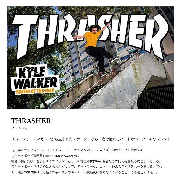 THRASHER スケーターイラストジャケット M THRASHER スケーターイラストジャケット M 【公式通販】