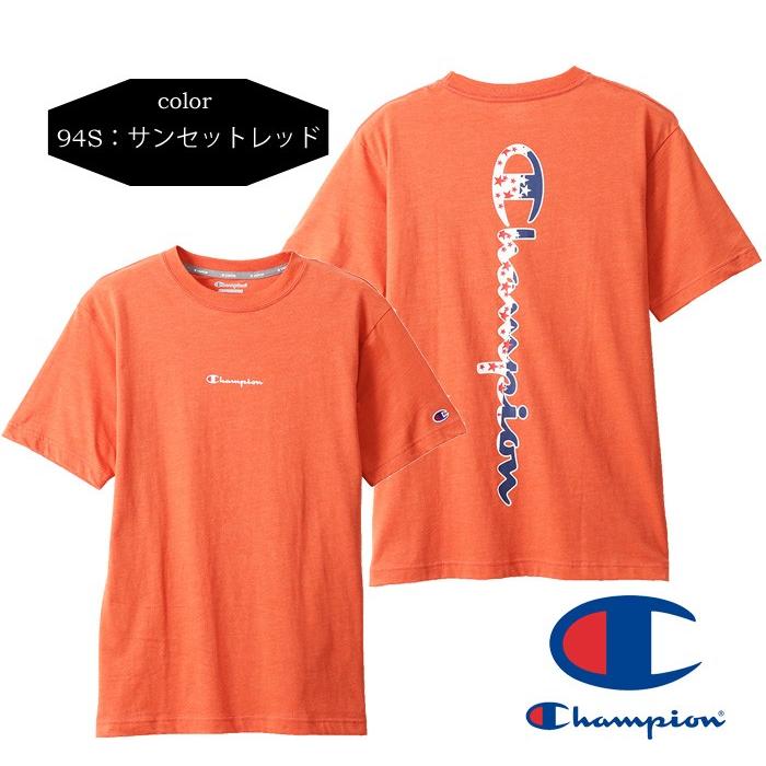 SALE セール Champion チャンピオン バックプリント 半袖 Tシャツ ロゴプリント C3-RS309 | Champion | 10
