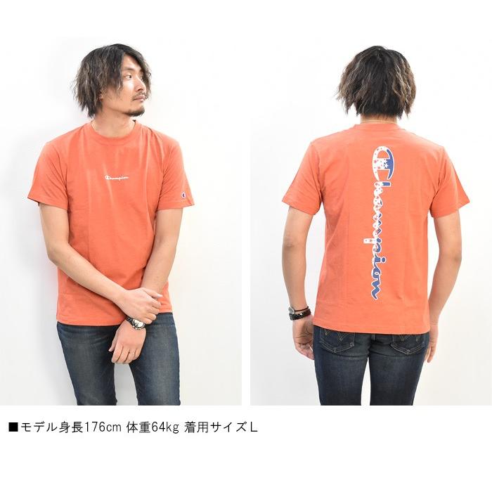 SALE セール Champion チャンピオン バックプリント 半袖 Tシャツ ロゴプリント C3-RS309 | Champion | 11