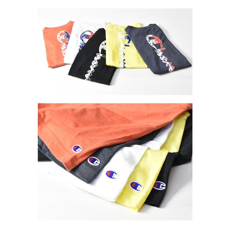 SALE セール Champion チャンピオン バックプリント 半袖 Tシャツ ロゴプリント C3-RS309 | Champion | 12