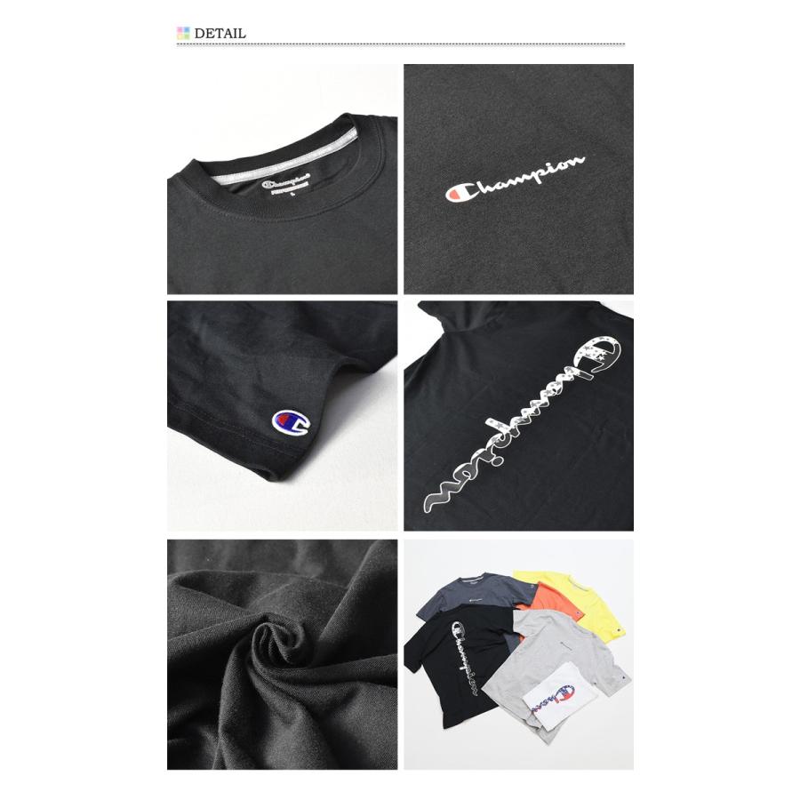 SALE セール Champion チャンピオン バックプリント 半袖 Tシャツ ロゴプリント C3-RS309 | Champion | 14