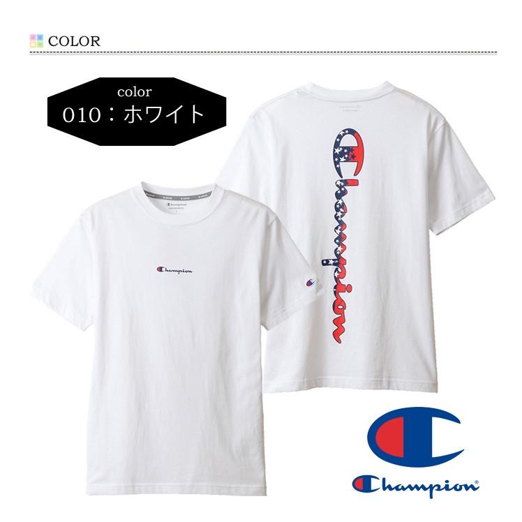 SALE セール Champion チャンピオン バックプリント 半袖 Tシャツ ロゴプリント C3-RS309 | Champion | 02