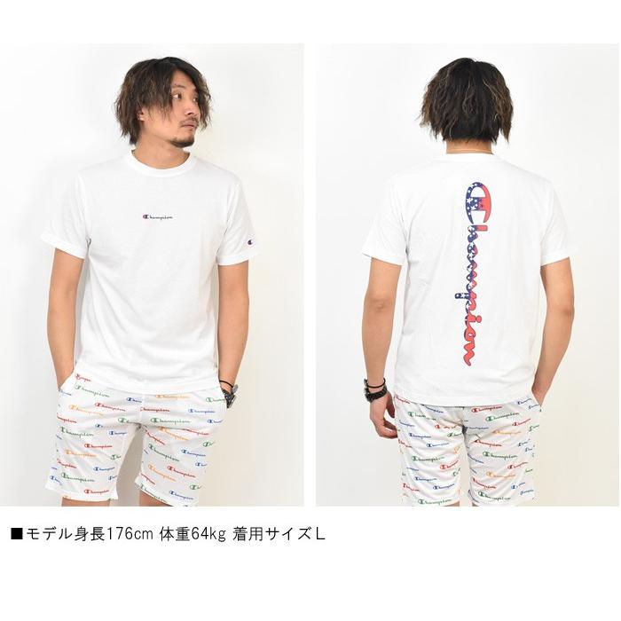 SALE セール Champion チャンピオン バックプリント 半袖 Tシャツ ロゴプリント C3-RS309 | Champion | 03