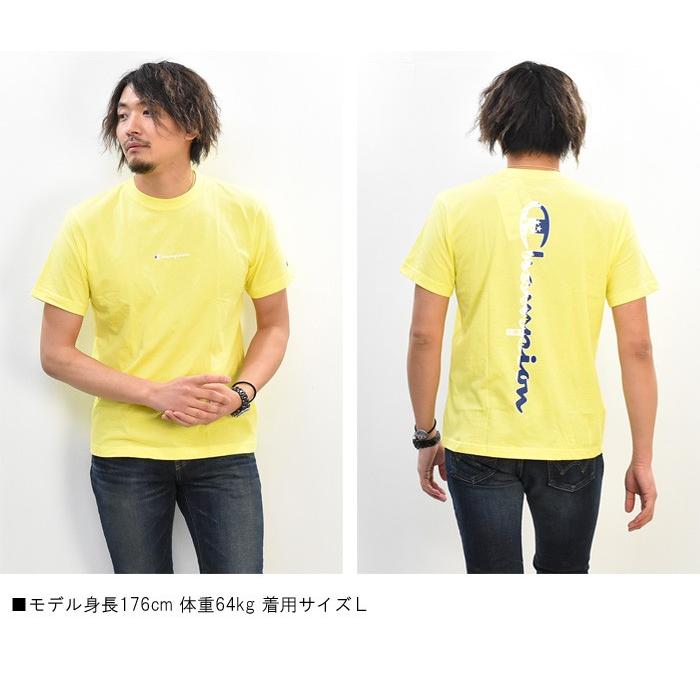SALE セール Champion チャンピオン バックプリント 半袖 Tシャツ ロゴプリント C3-RS309 | Champion | 07