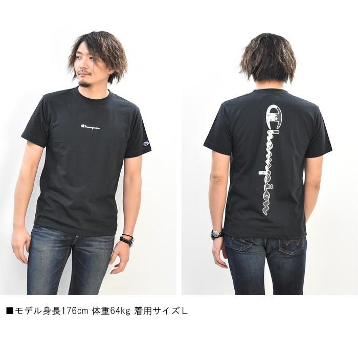 Champion（チャンピオン） SALE セール バックプリント 半袖 Tシャツ