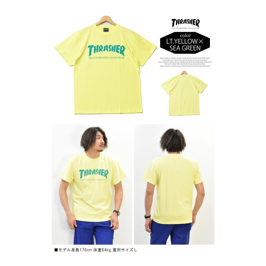 THRASHER（スラッシャー） ロゴプリント 半袖 Tシャツ マグロゴ ロゴT