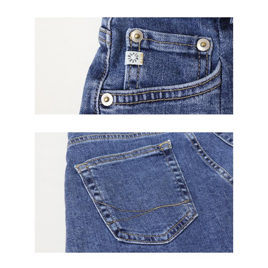 SOMETHING（サムシング） HANA ハナ SEA880 タック カーブテーパード