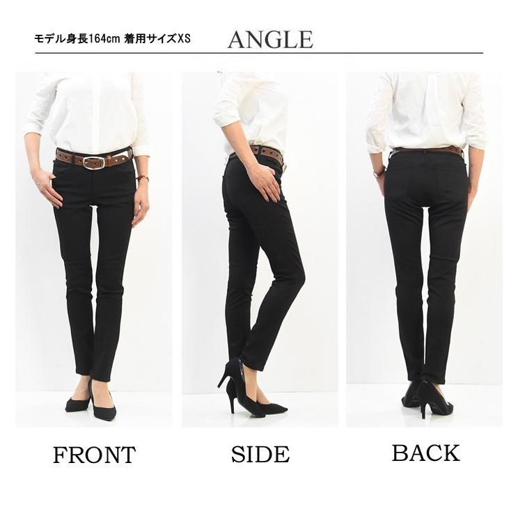 大きいサイズ Miss EDWIN エドウィン ハタラクロ スキニー パンツ ストレッチ ボトムス 仕事着 作業着 レディース タイト 送料無料 MEB006-0075 ブラック | EDWIN | 06