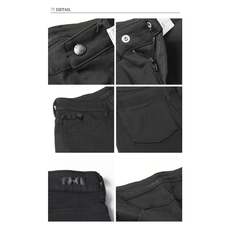 大きいサイズ Miss EDWIN エドウィン ハタラクロ ストレート パンツ ストレッチ ボトムス 仕事着 作業着 レディース 送料無料 MEB003-0075 ブラック | EDWIN | 08