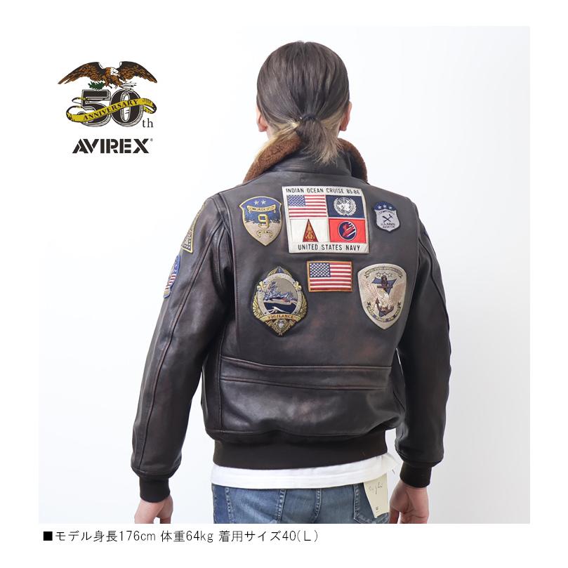 AVIREX アヴィレックス 50周年モデル G-1 TOP GUN トップガン AVIREX アヴィレックス 50周年モデル G-1 TOP GUN トップガン