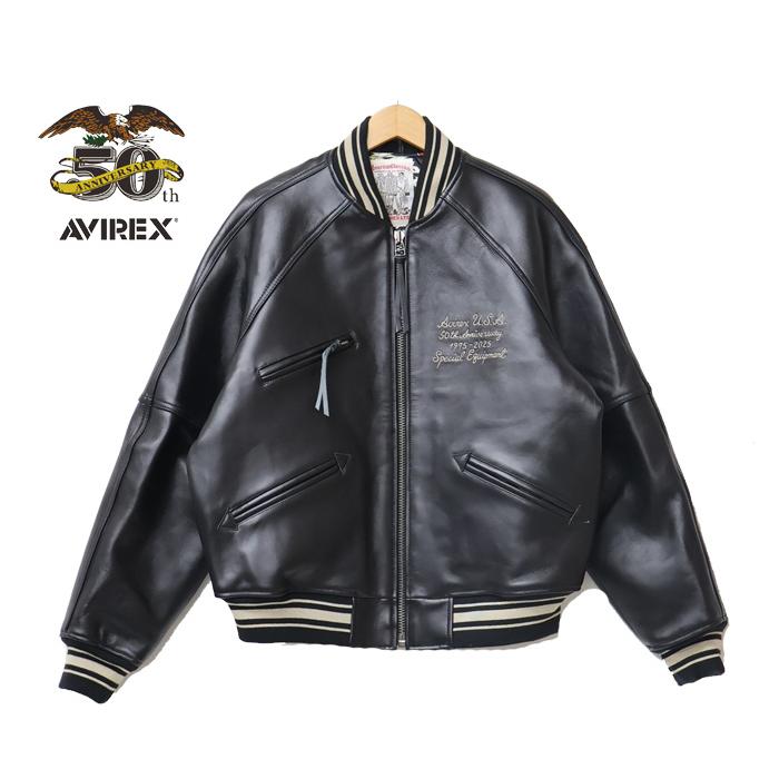AVIREX アヴィレックス 50周年モデル VARSITY JACKET バーシティ AVIREX アヴィレックス 50周年モデル VARSITY JACKET バーシティ