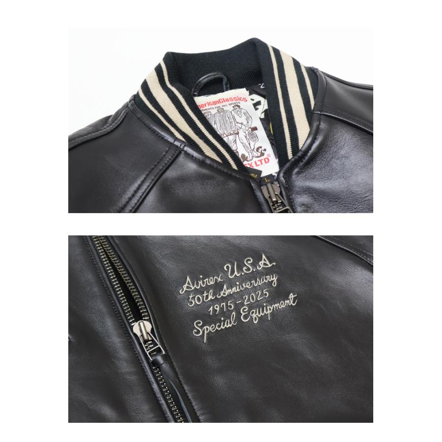 AVIREX アヴィレックス 50周年モデル VARSITY JACKET バーシティ AVIREX アヴィレックス 50周年モデル VARSITY JACKET バーシティ