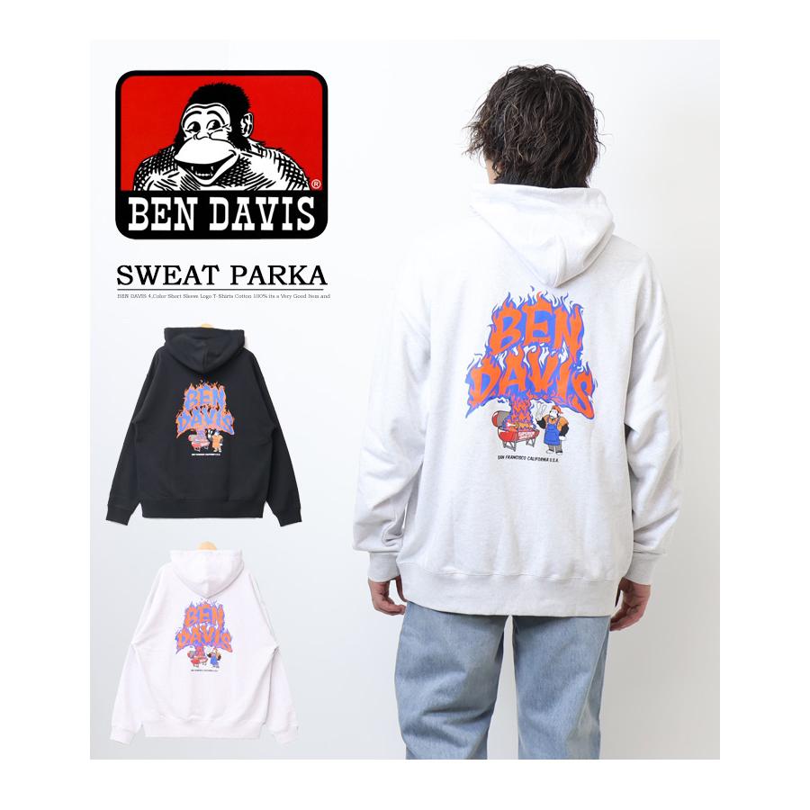 BEN DAVIS（ベンデイビス） BBQマスター バックプリント スウェット