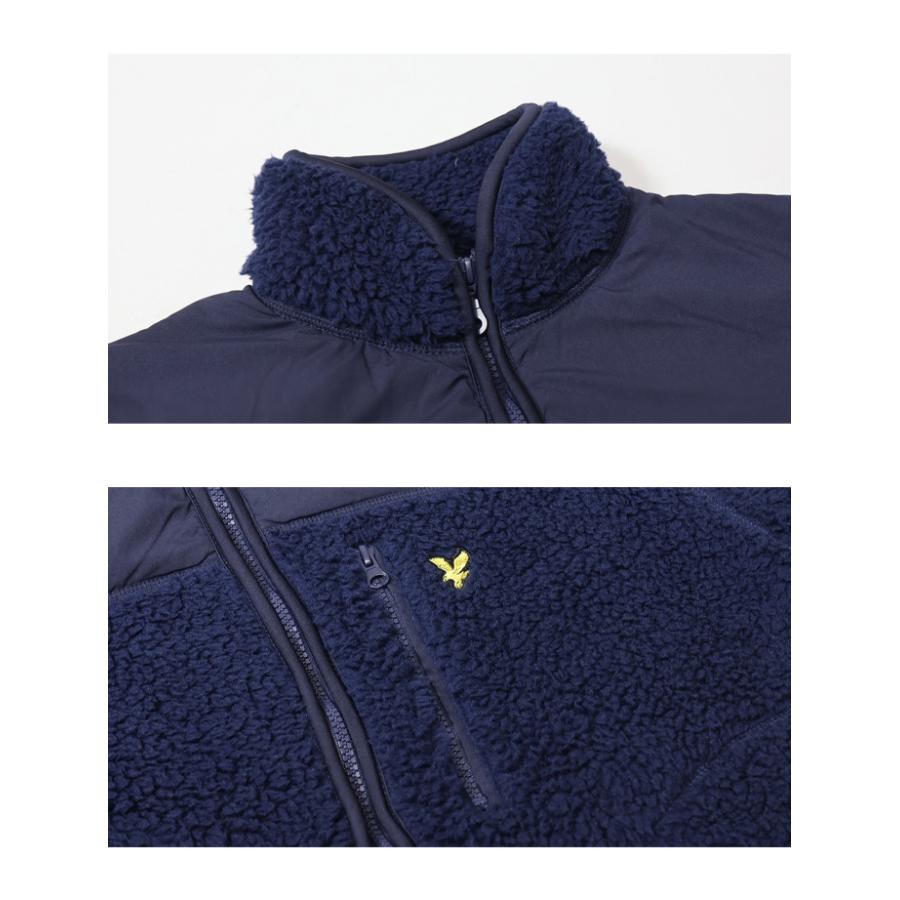 LYLE&SCOTT ライルアンドスコット ボアフリース ジップジャケット ボアジャケット ブルゾン メンズ 送料無料 2352-8513｜rexone｜12