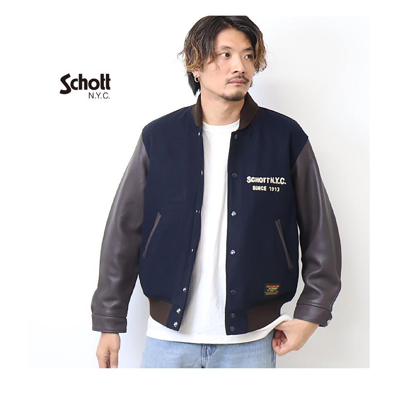 Schott N.Y.C ショット SKOOKUM コラボスタジャン アウター Schott N.Y.C ショット SKOOKUM コラボスタジャン アウター