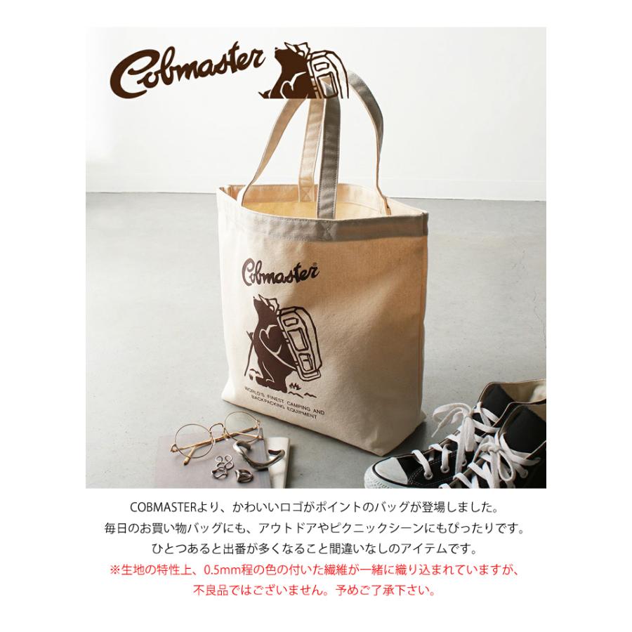 COB MASTER（コブマスター） ロゴプリント トートバッグ メンズ 