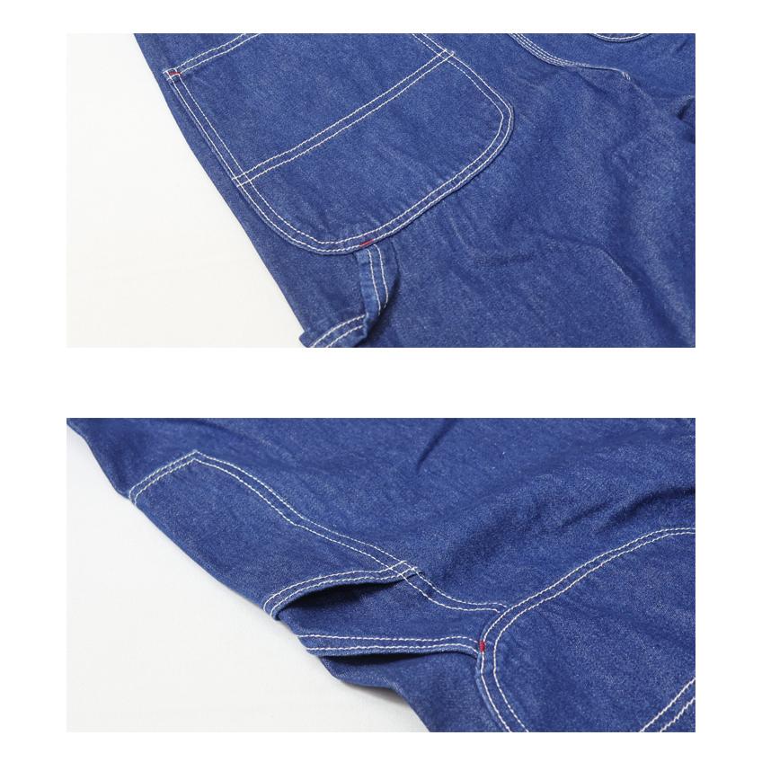 Dickies ディッキーズ デニム オーバーオール サロペット メンズ Dickies ディッキーズ デニム オーバーオール サロペット メンズ