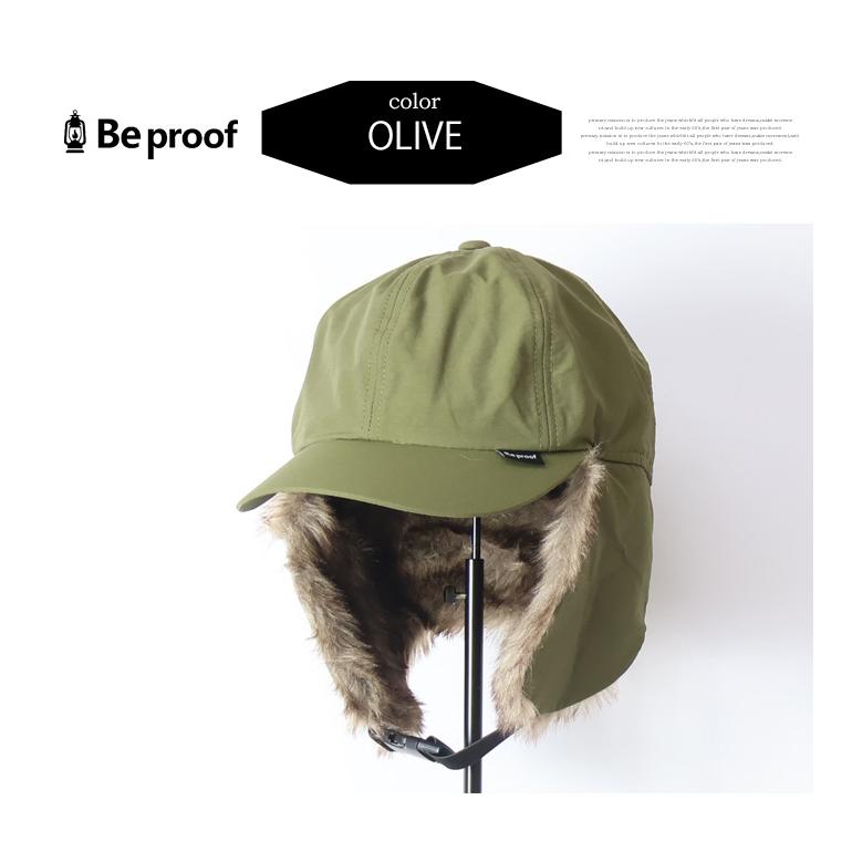 Be proof ビープルーフ パイロットキャップ ボアキャップ 帽子 耳当て