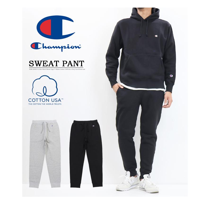 Champion（チャンピオン） 暖パン 裏起毛スウェット テーパード