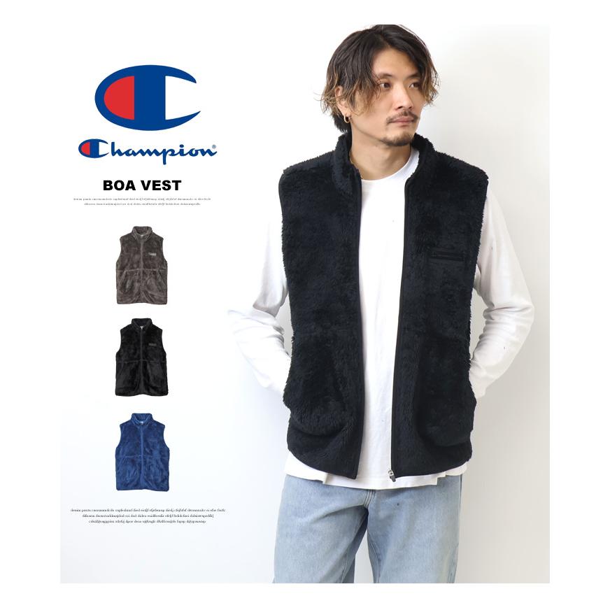 Champion（チャンピオン） ボアフリース ベスト メンズ 送料無料 C3