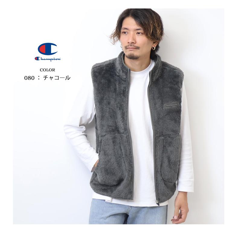 Champion（チャンピオン） ボアフリース ベスト メンズ 送料無料 C3