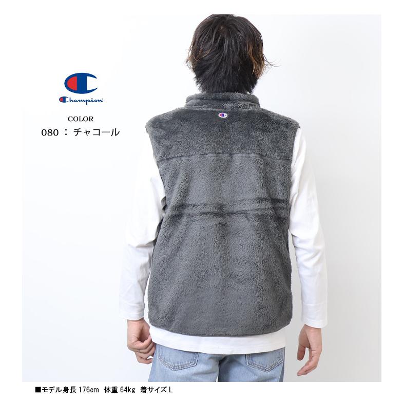 Champion チャンピオン ボアフリース ベスト メンズ 送料無料 C3