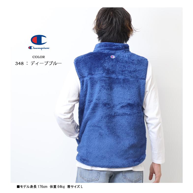 Champion（チャンピオン） ボアフリース ベスト メンズ 送料無料 C3