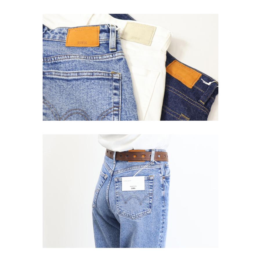 SOMETHING（サムシング） EDWIN エドウィン essentials ストレート