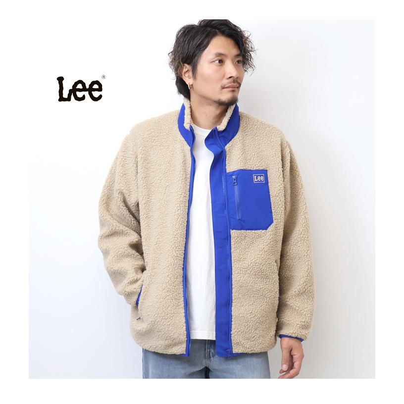 SALE セール Lee リー ボアジャケット ジップジャケット ブルゾン アウター メンズ レディース ユニセックス ブルゾン 送料無料 LT3108｜rexone｜05